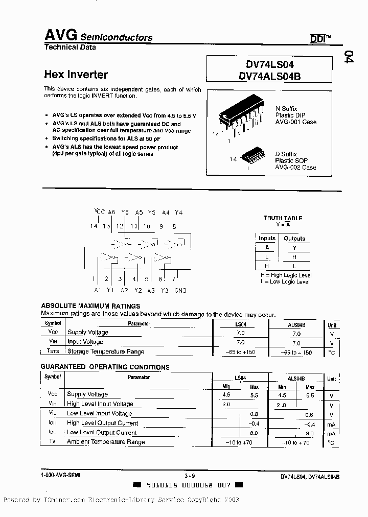DV74LS04D_3358017.PDF Datasheet