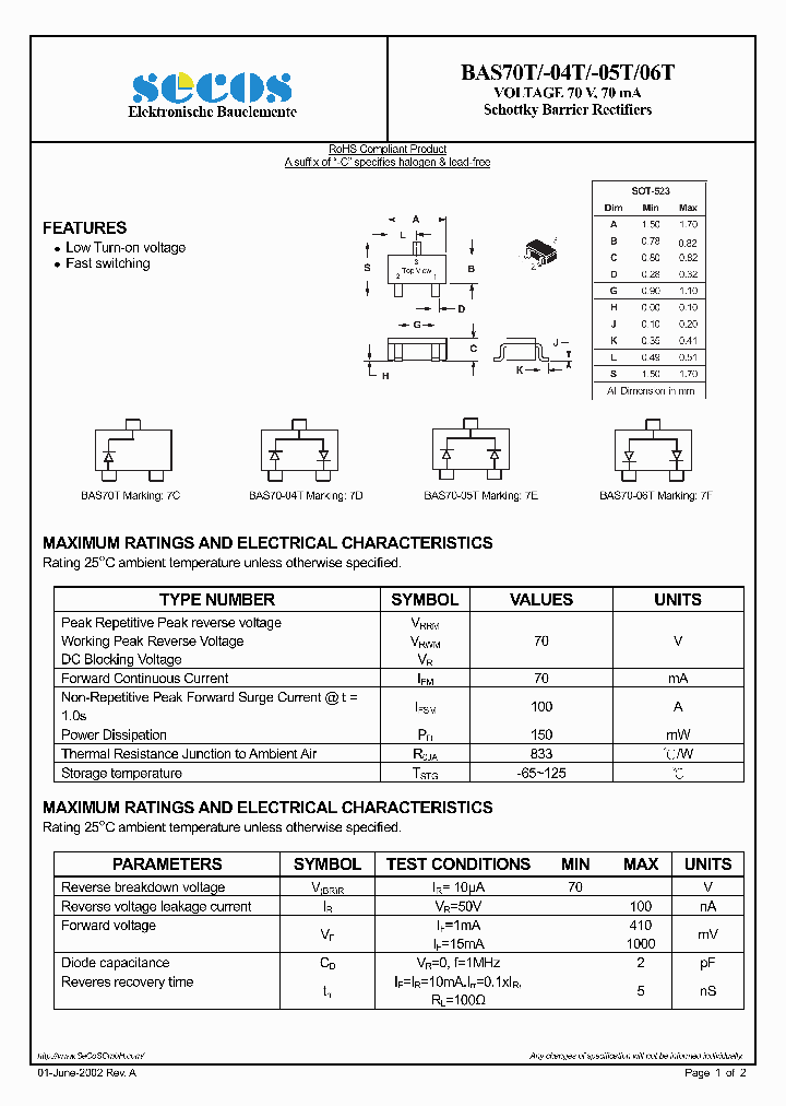 BAS70-06T_3360510.PDF Datasheet
