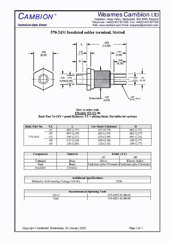 570-2431_3361105.PDF Datasheet