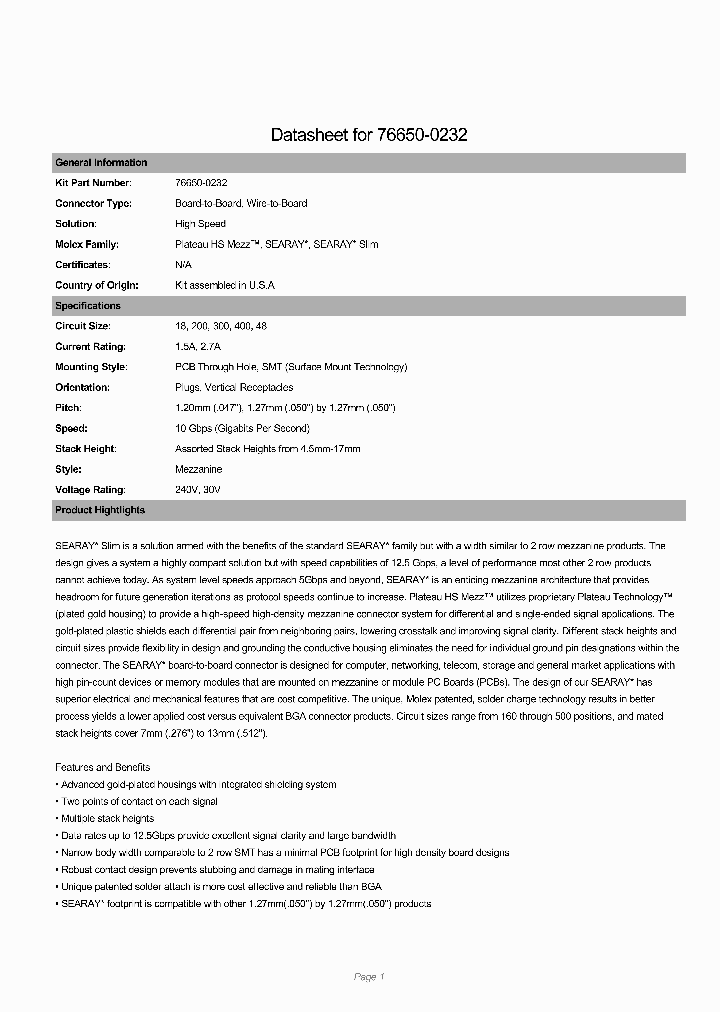 45970-3211_3361575.PDF Datasheet