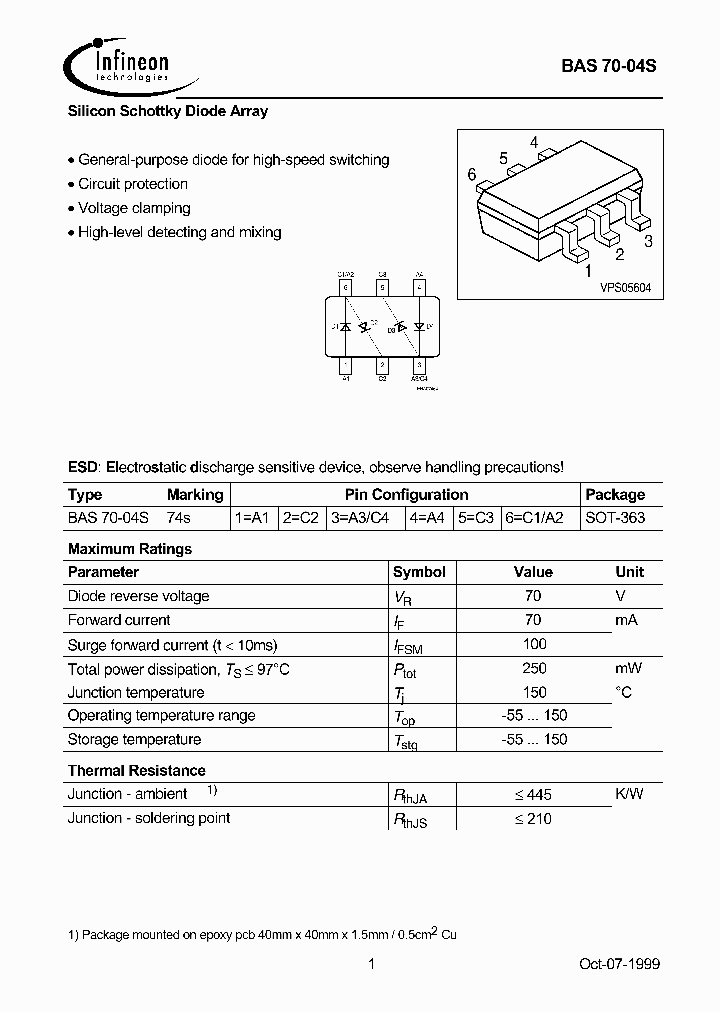 BAS70-04S_3361725.PDF Datasheet