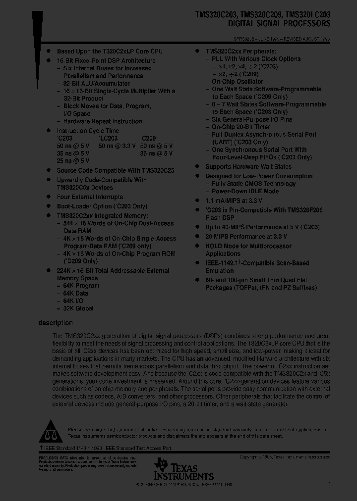TMS320C209PNA57_3358452.PDF Datasheet