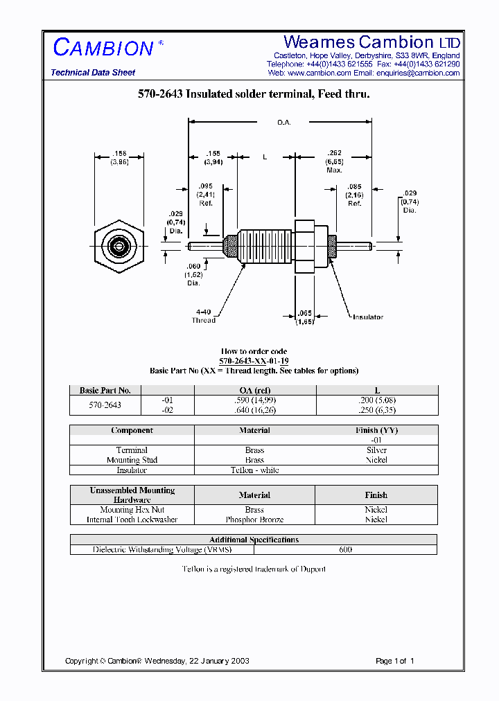 570-2643_3362118.PDF Datasheet