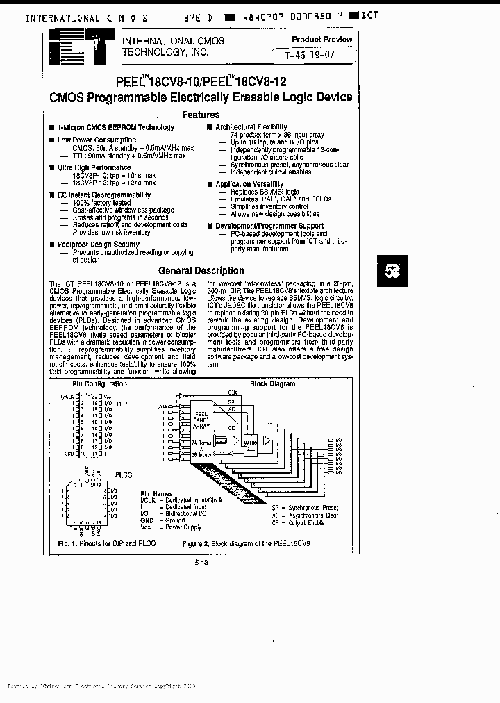 PEEL18CV8PI12_3365431.PDF Datasheet