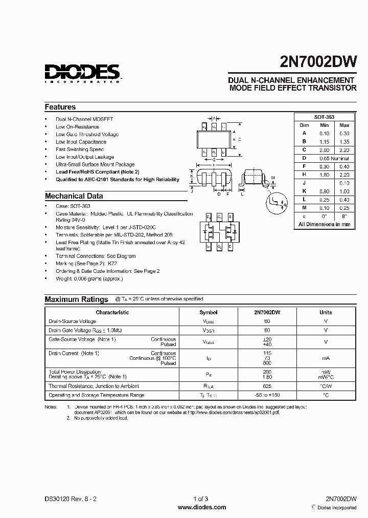 2N7002DW-7-F_3368360.PDF Datasheet