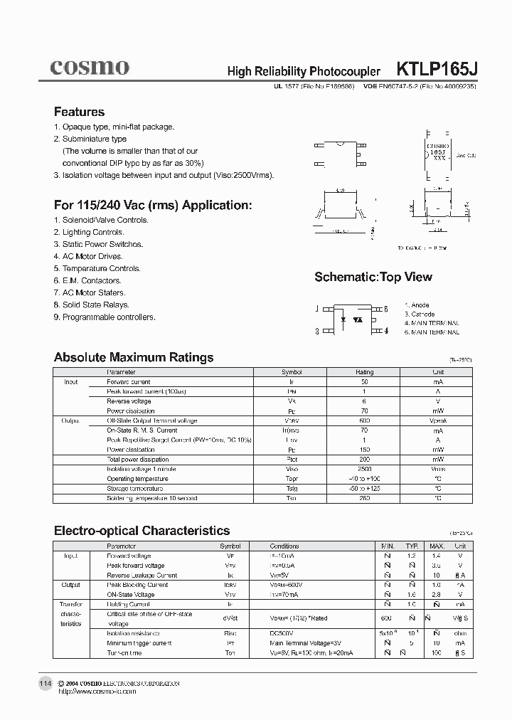 KTLP165J_3372495.PDF Datasheet