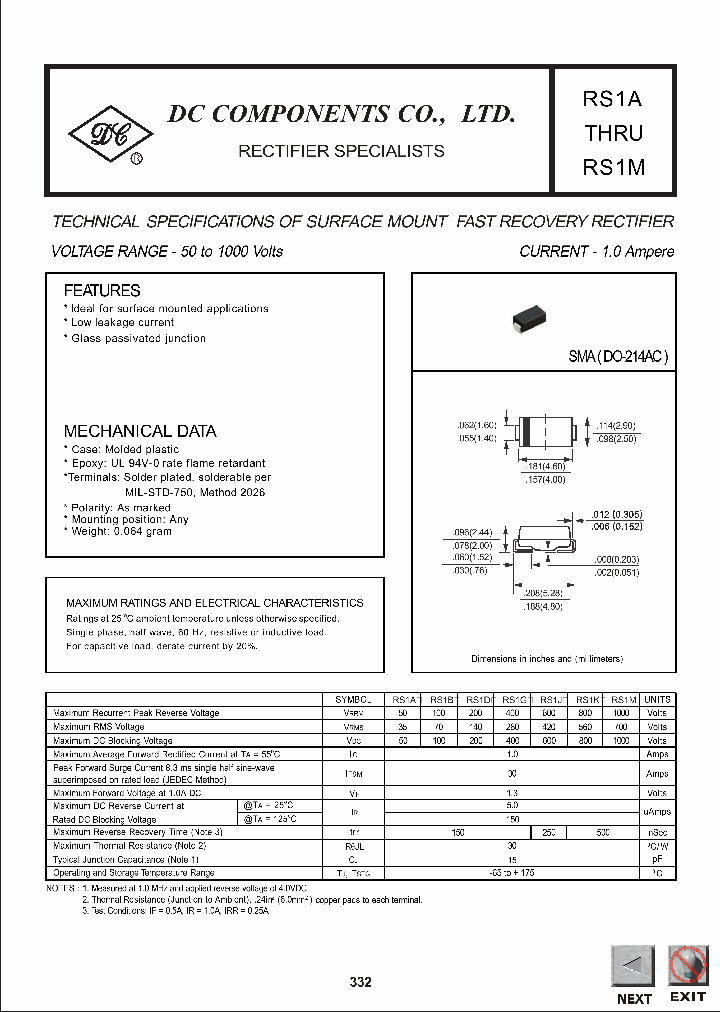 RS1J_3373461.PDF Datasheet