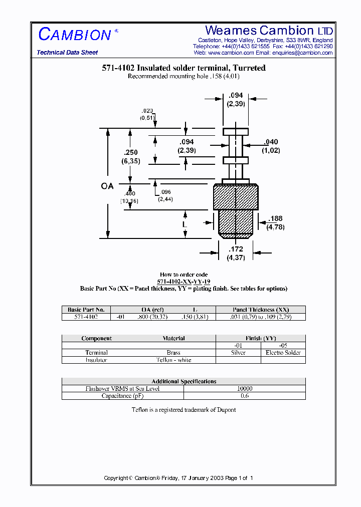 571-4102_3374971.PDF Datasheet