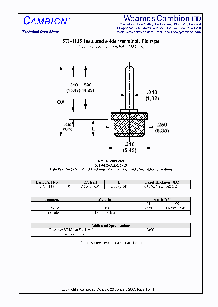 571-4135_3374993.PDF Datasheet