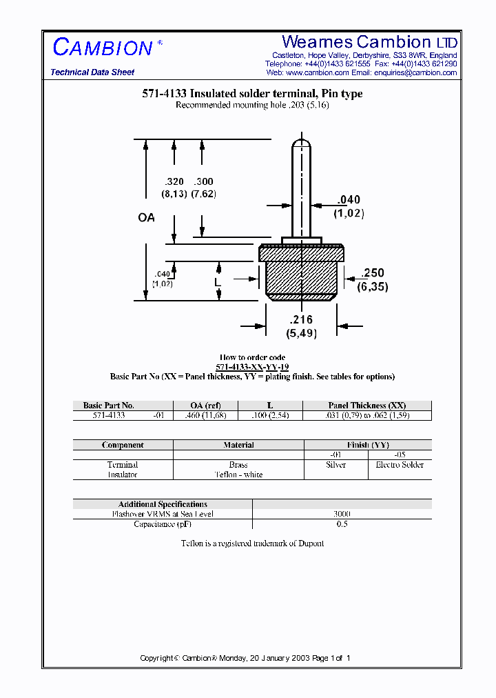 571-4133_3374991.PDF Datasheet