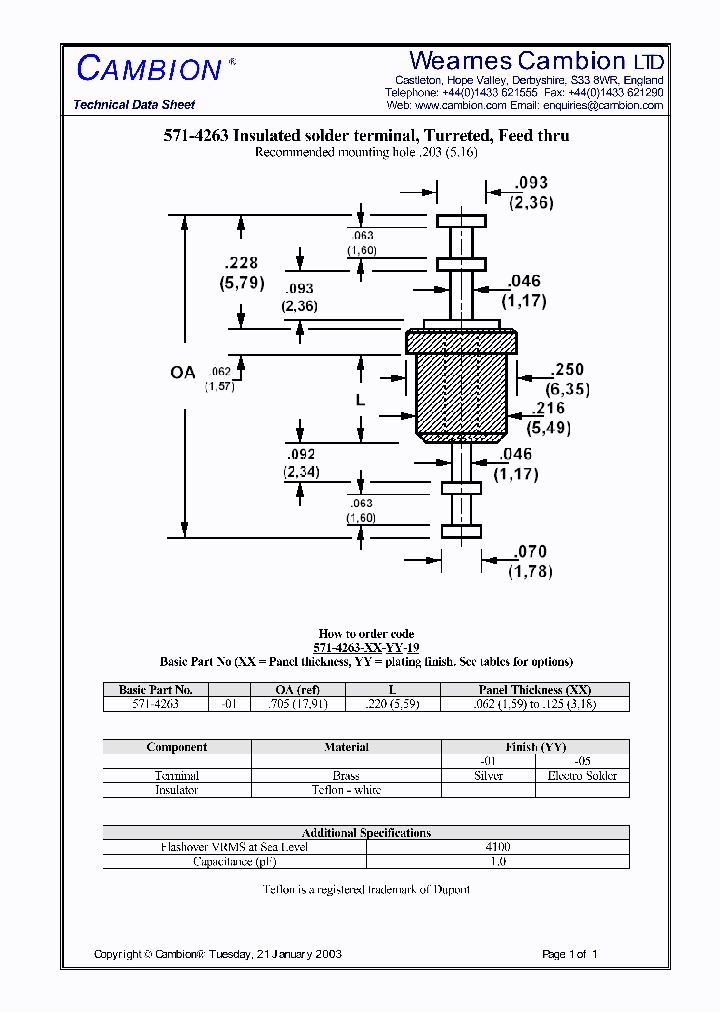 571-4263_3375752.PDF Datasheet