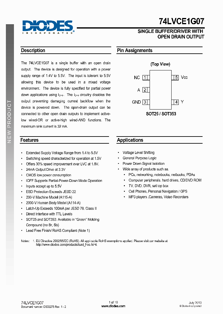 74LVCE1G07W5-7_3377090.PDF Datasheet