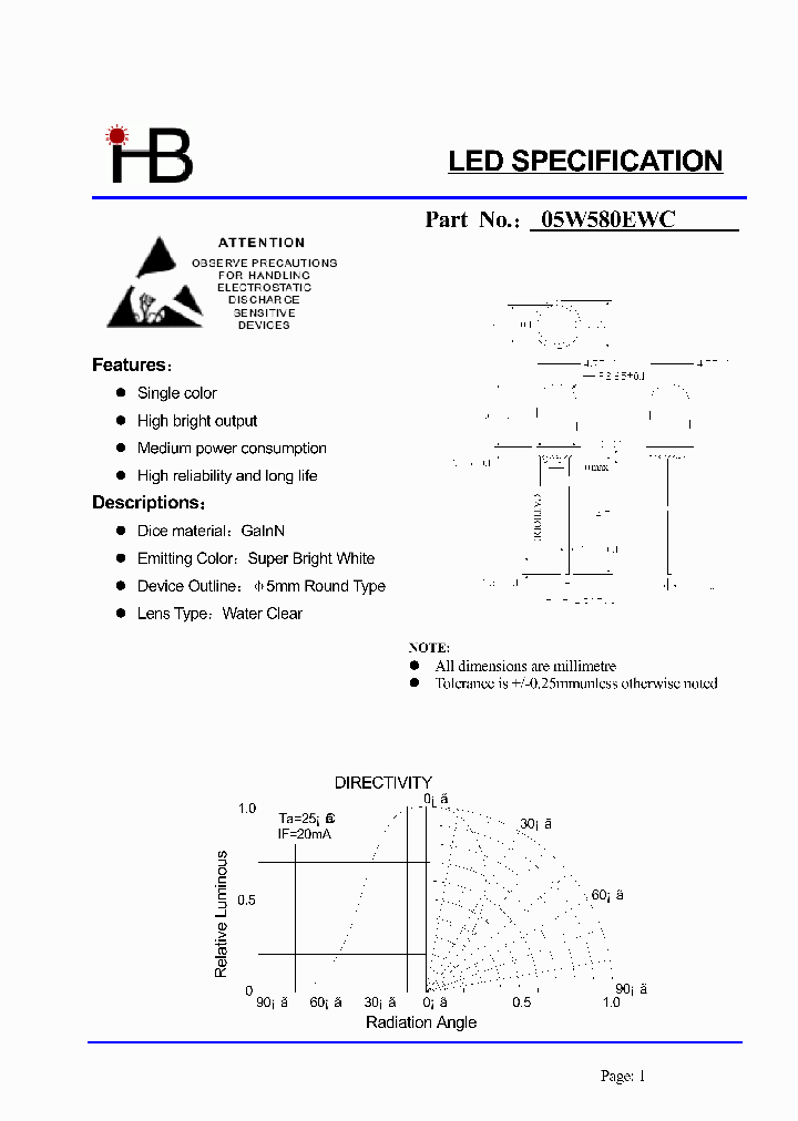 05W580EWC_3377744.PDF Datasheet