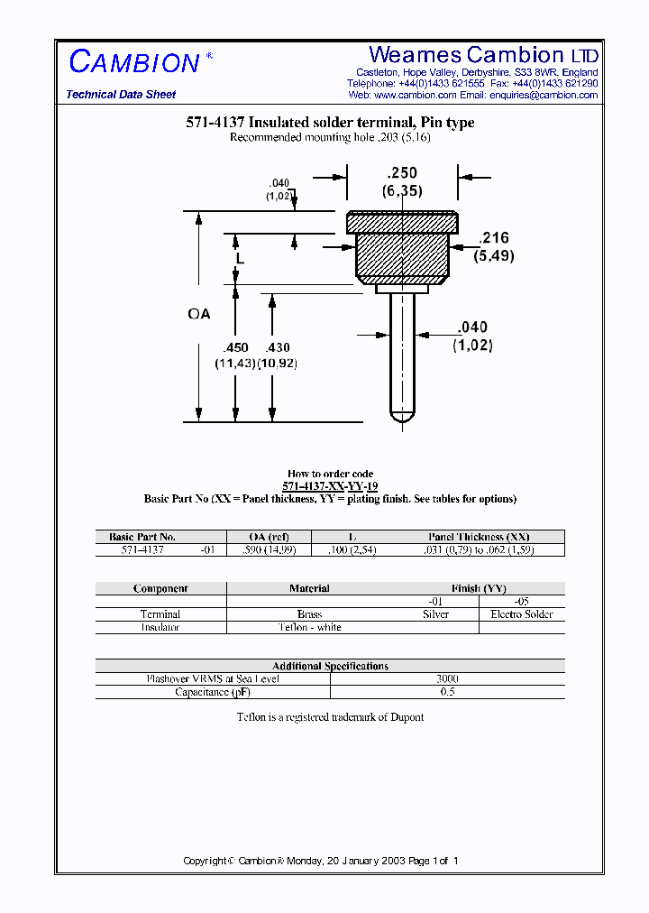 571-4137_3374995.PDF Datasheet