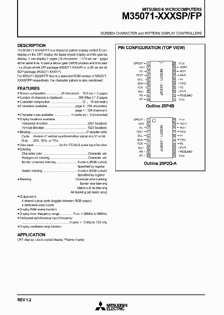 M35071-XXXSP_3377968.PDF Datasheet