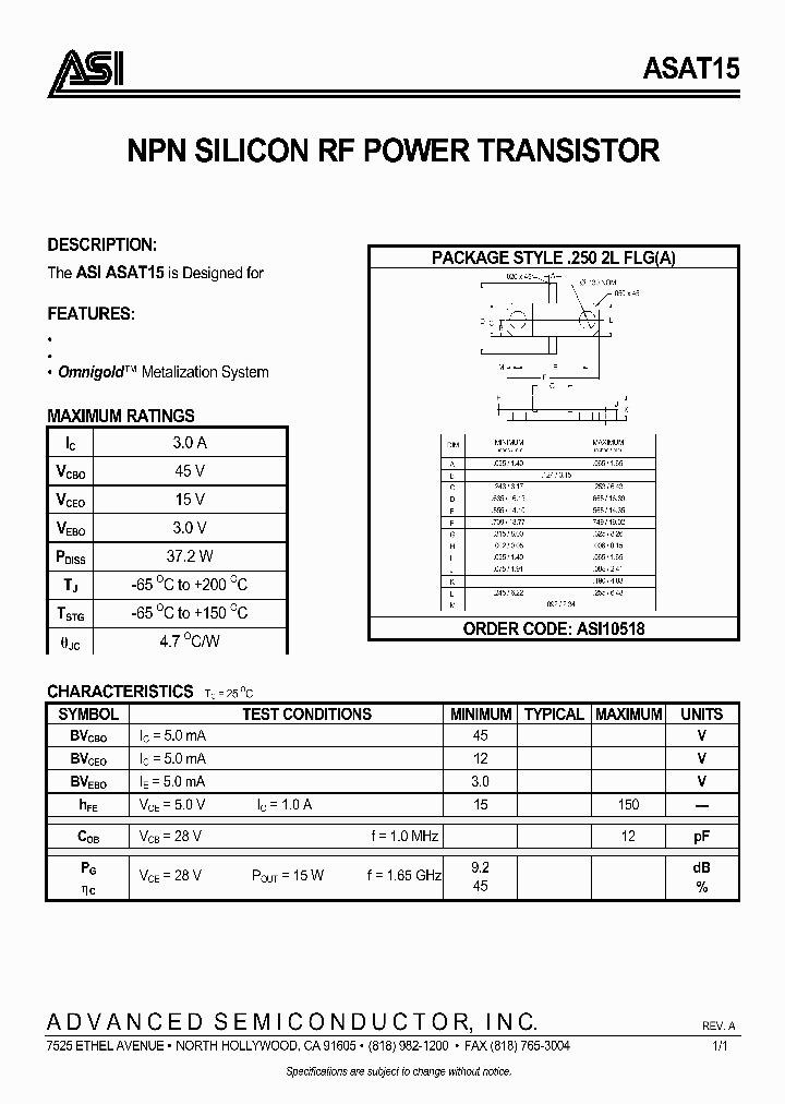 ASAT15_3379979.PDF Datasheet