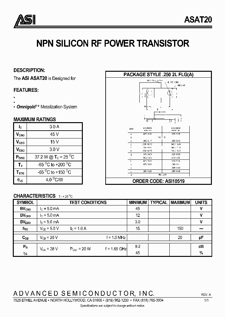 ASAT20_3379980.PDF Datasheet