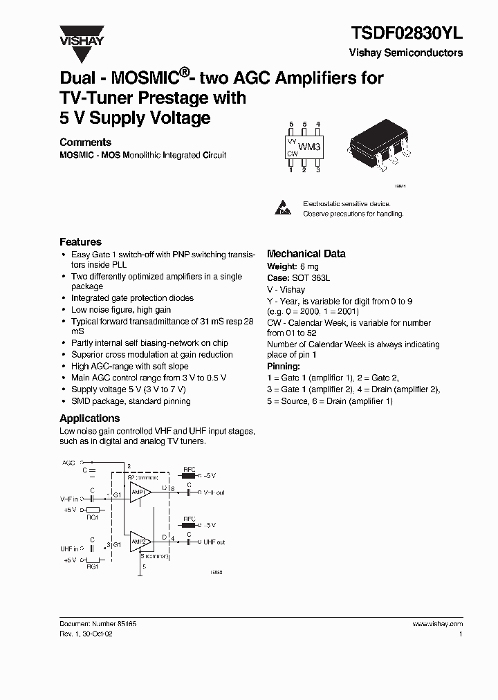 TSDF02830YL_3380140.PDF Datasheet