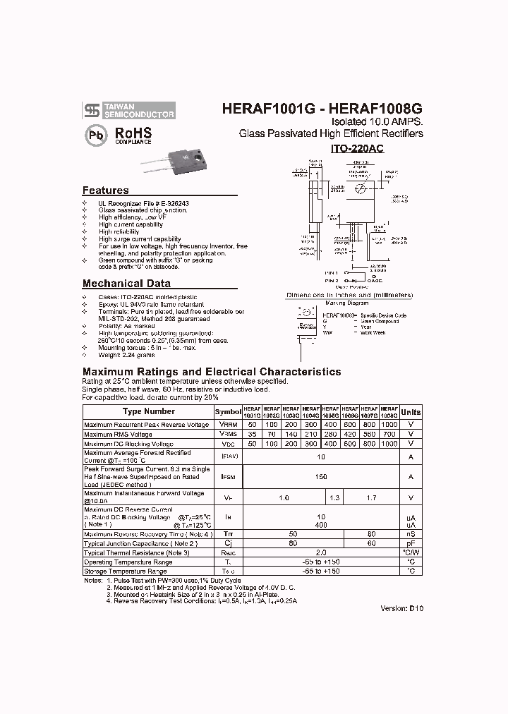 HERAF1001G10_3380464.PDF Datasheet