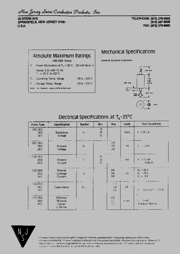 5082-2800_3381033.PDF Datasheet
