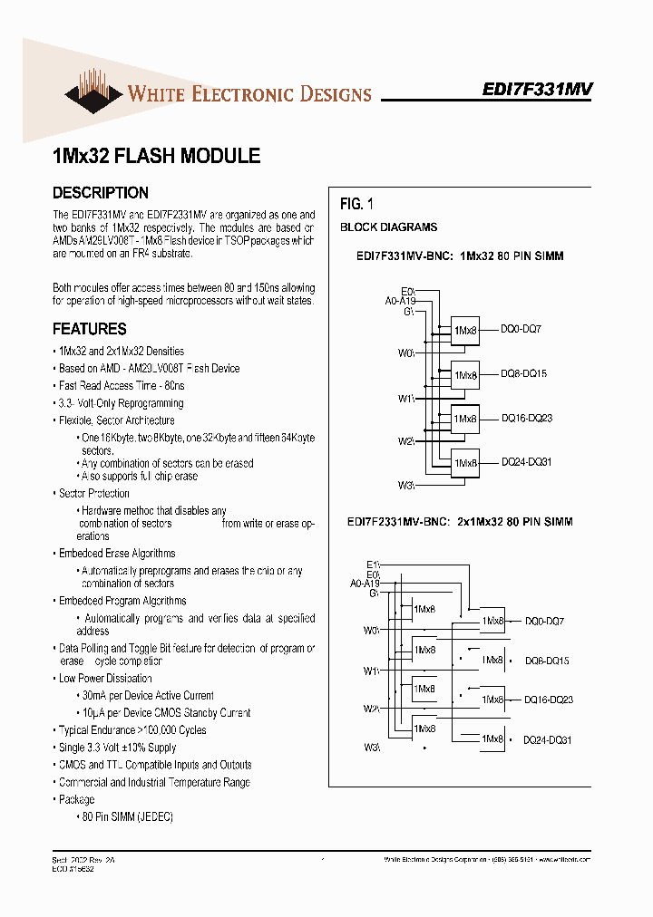 EDI7F2331MV100BNC_3381519.PDF Datasheet