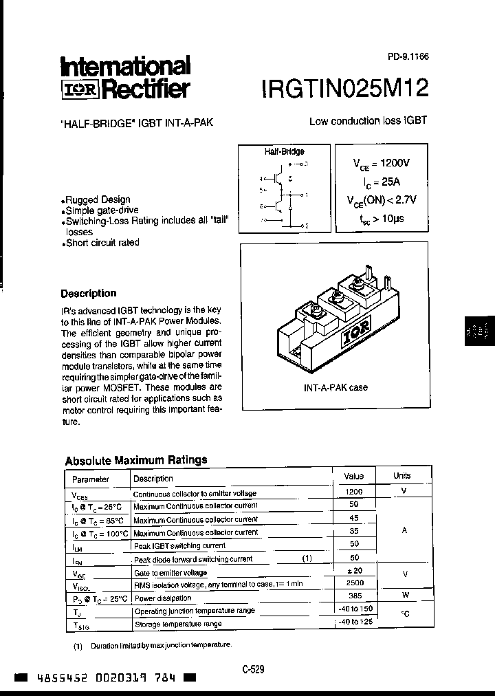 IRGTIN025M12_3383911.PDF Datasheet
