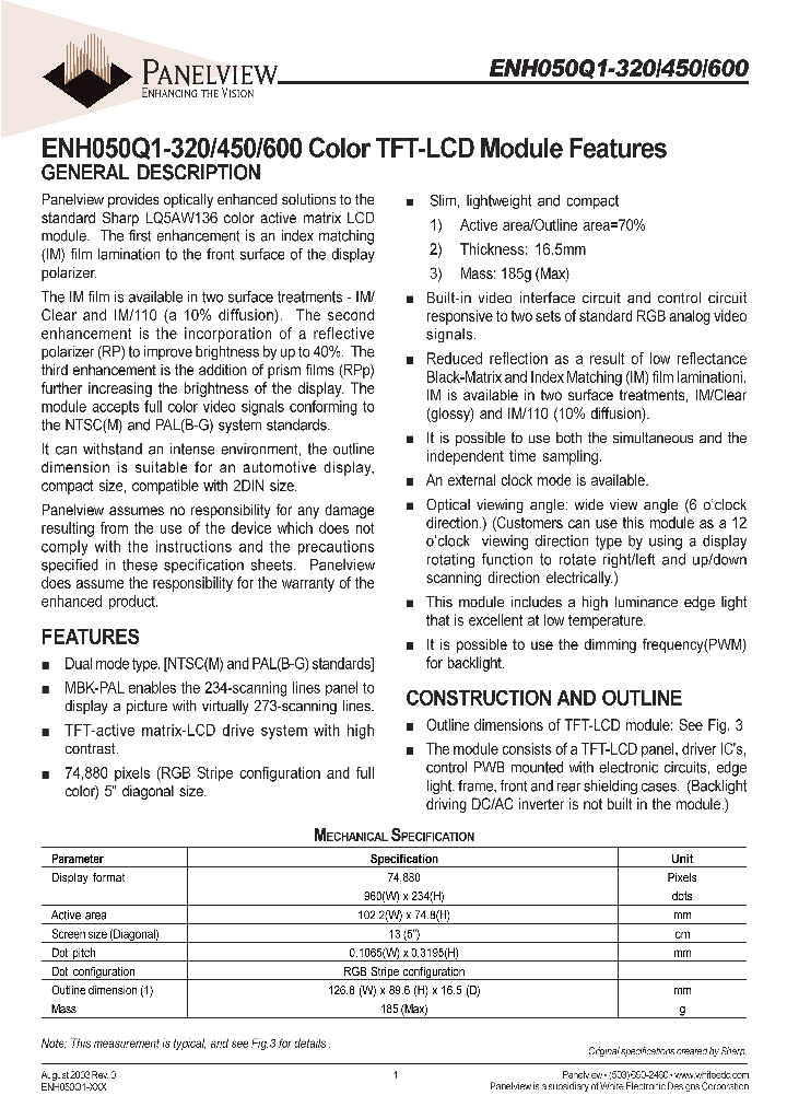 ENH050Q1-450_3383865.PDF Datasheet