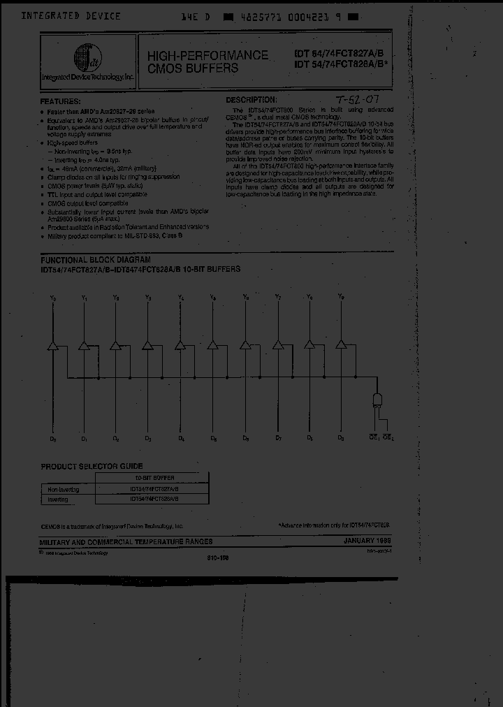 IDT54FCT828ALB_3384922.PDF Datasheet