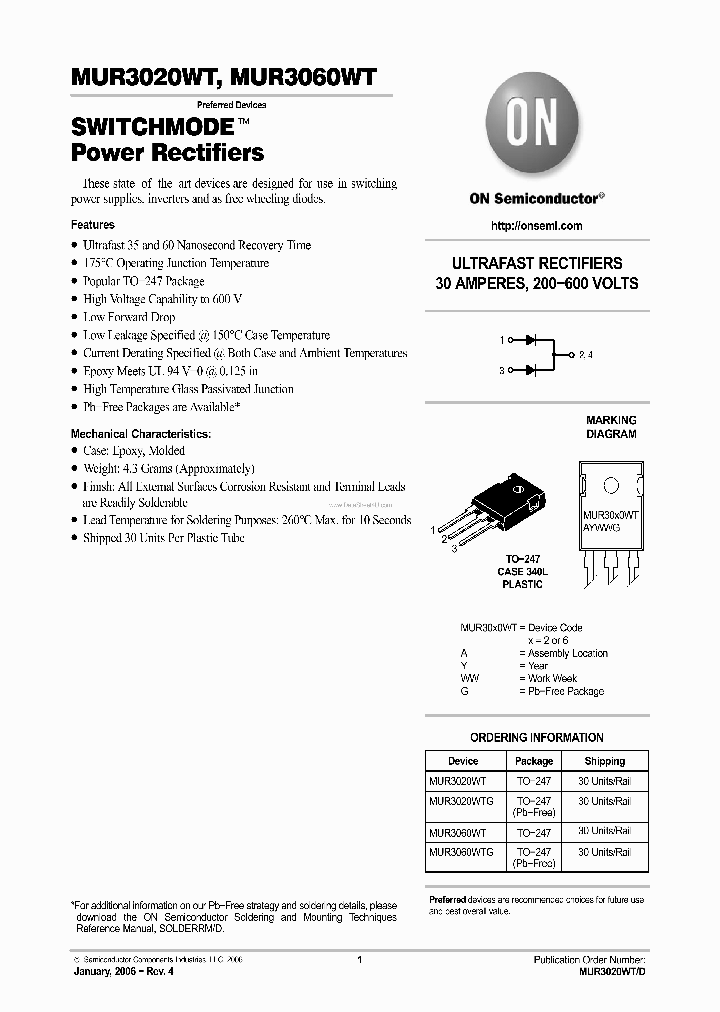 MUR3060WT_3384945.PDF Datasheet