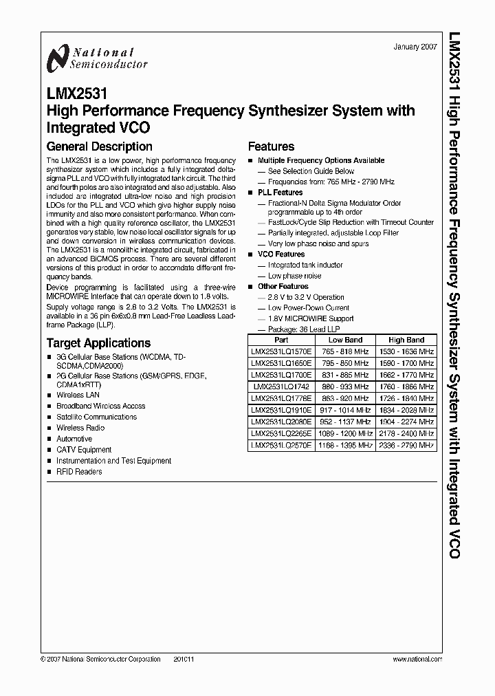 LMX2531LQ1910E_3386538.PDF Datasheet