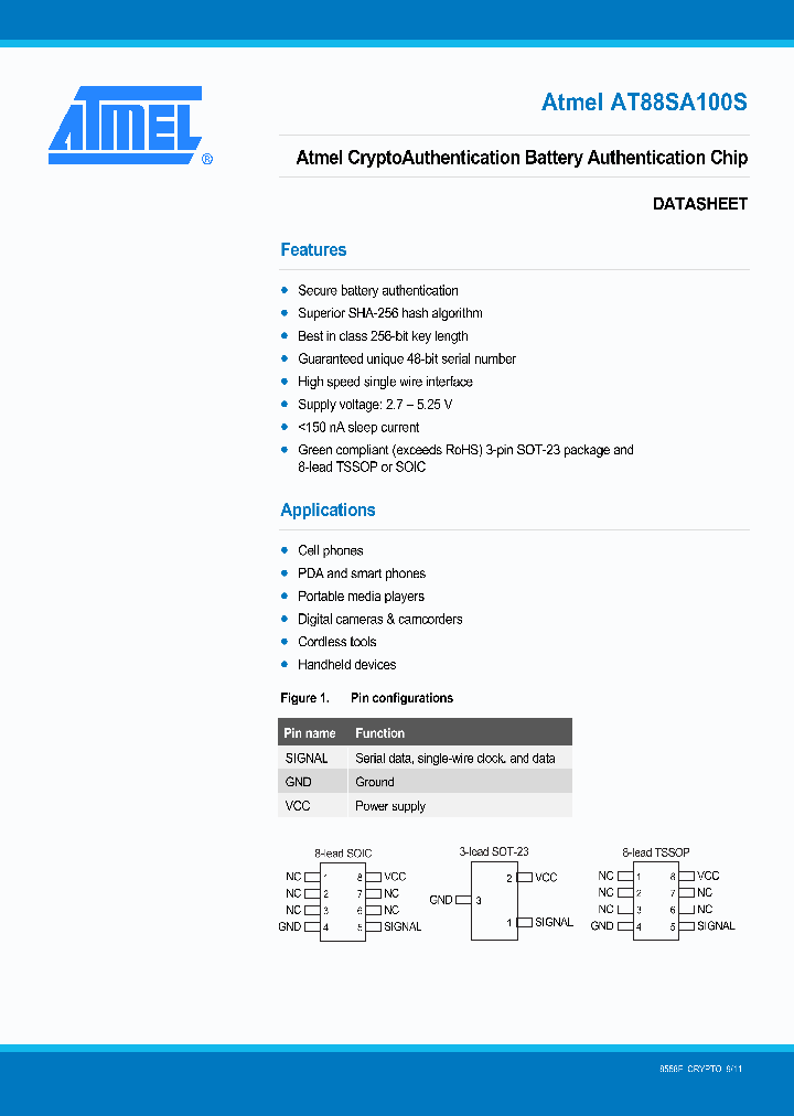AT88SA100S-TSU-T_3386913.PDF Datasheet
