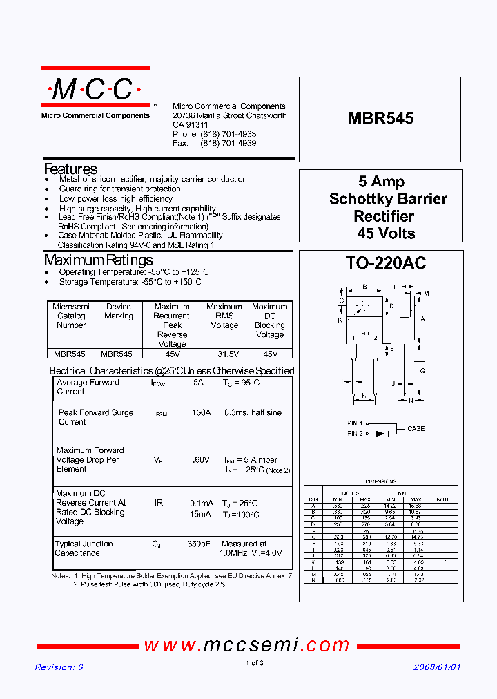 MBR54508_3387413.PDF Datasheet