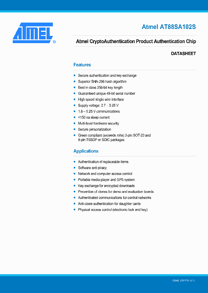 AT88SA102S-TSU-T_3386914.PDF Datasheet