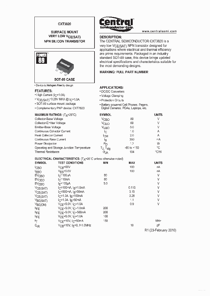 CXT3820_3389006.PDF Datasheet
