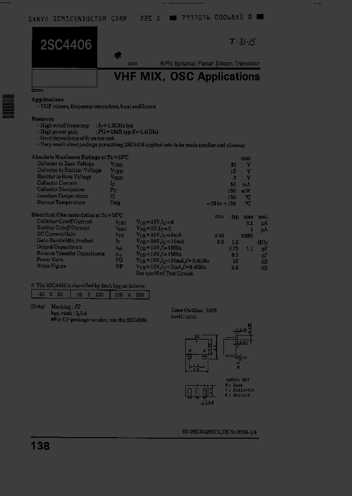 2SC4406-4_3386992.PDF Datasheet
