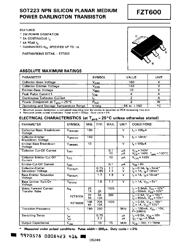 FZT600A_3391133.PDF Datasheet