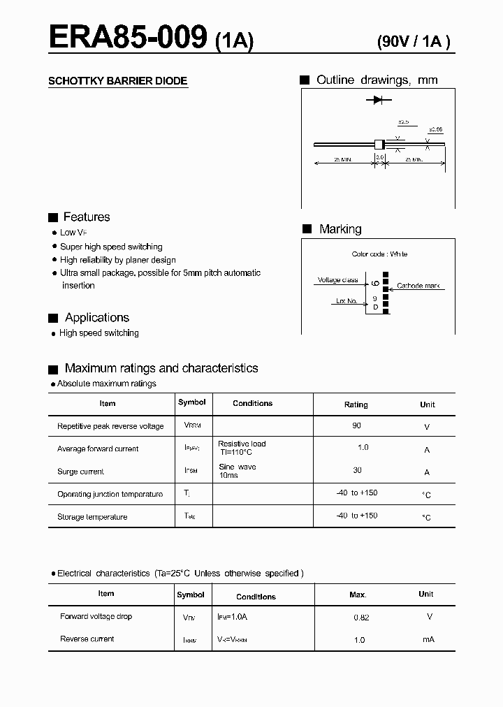 ERA85-00901_3393624.PDF Datasheet