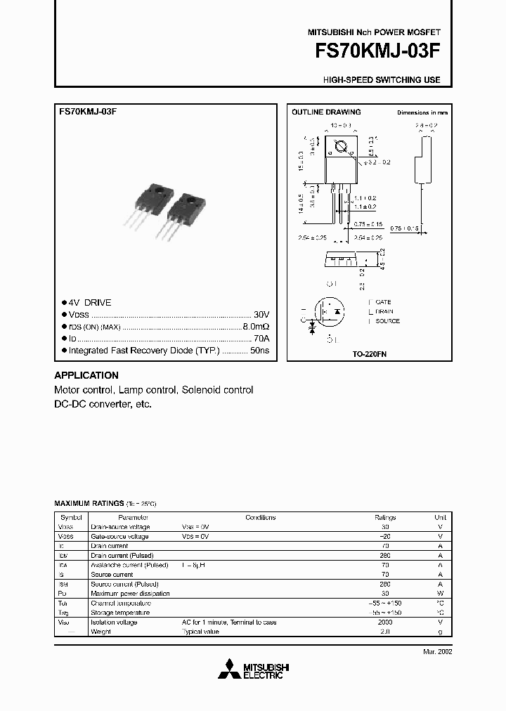 FS70KMJ-03F_3395855.PDF Datasheet