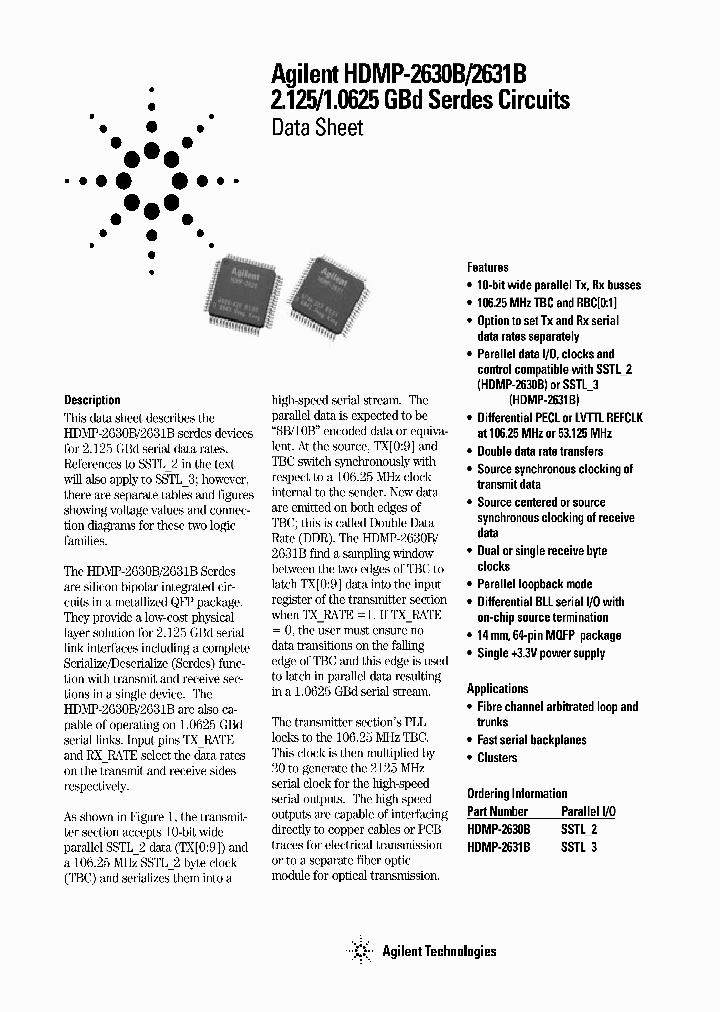 HDMP-2631B_3399888.PDF Datasheet