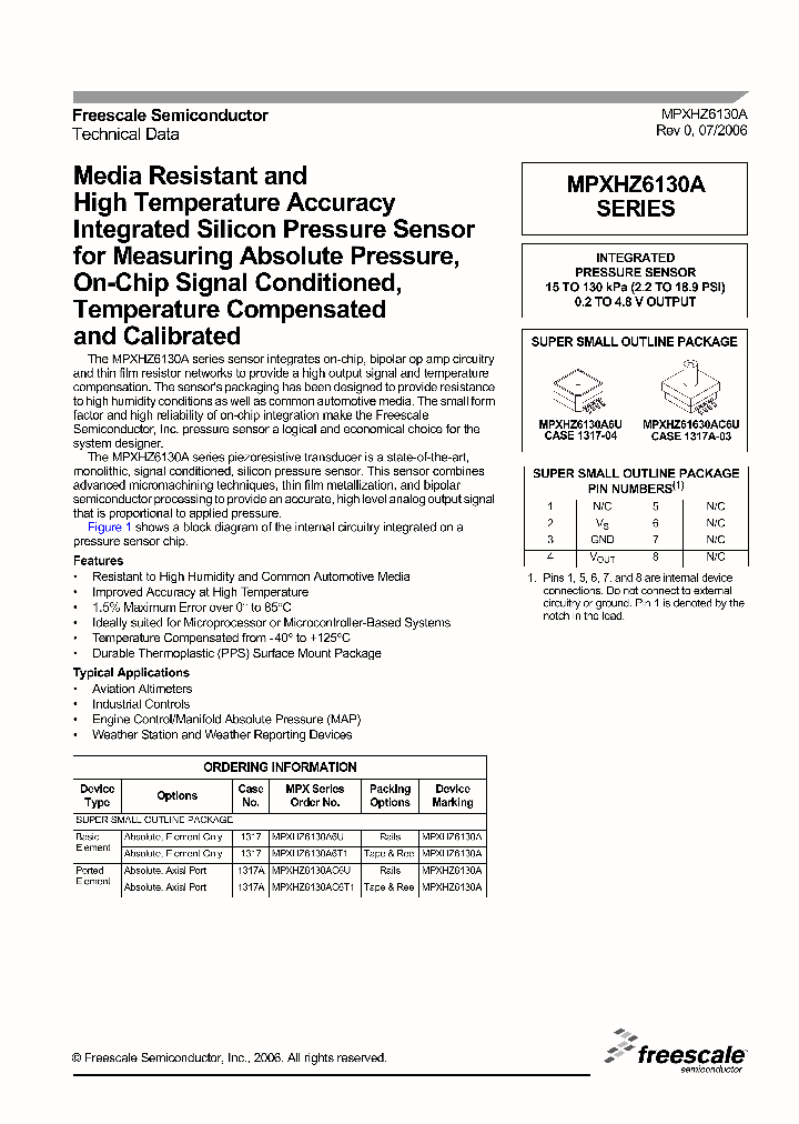 MPXHZ6130AC6T1_3402337.PDF Datasheet