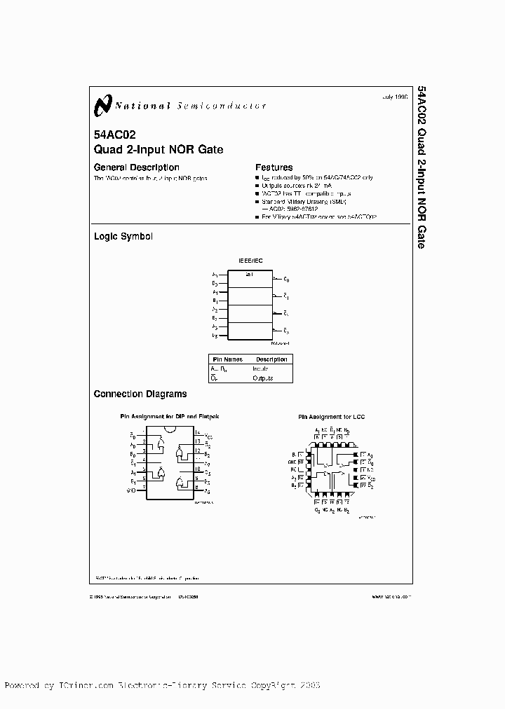 54AC02LMQB_3405090.PDF Datasheet