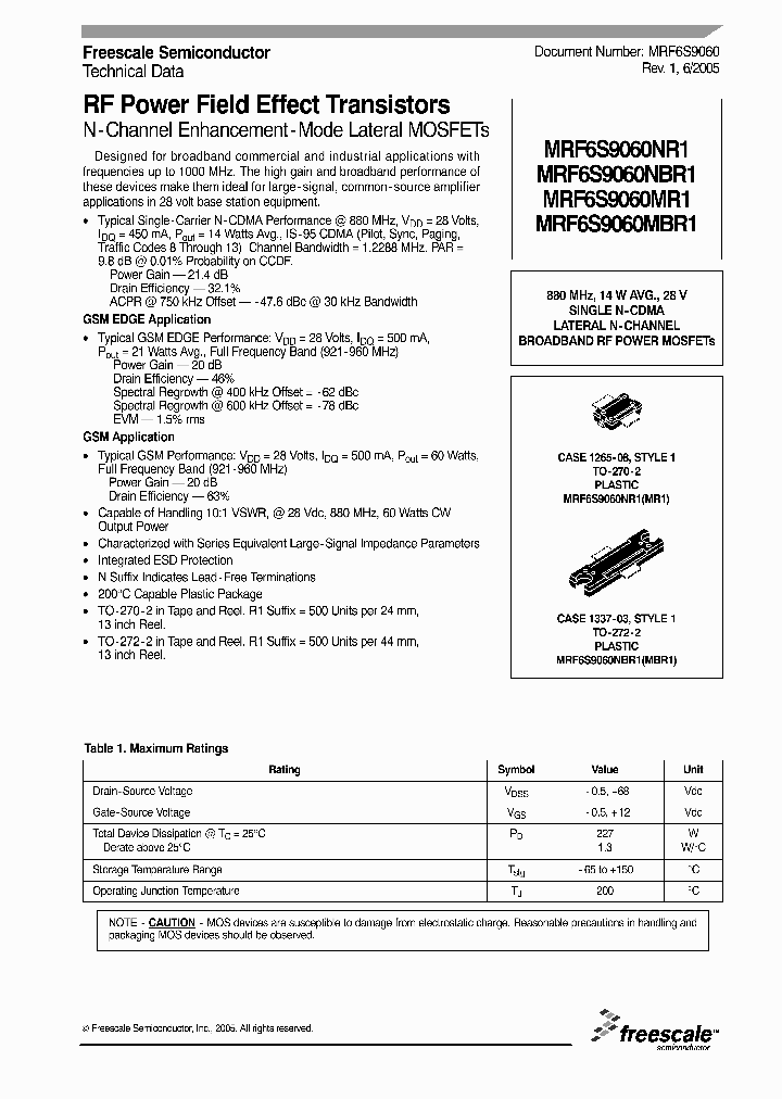 MRF6S9060NR1_3406250.PDF Datasheet