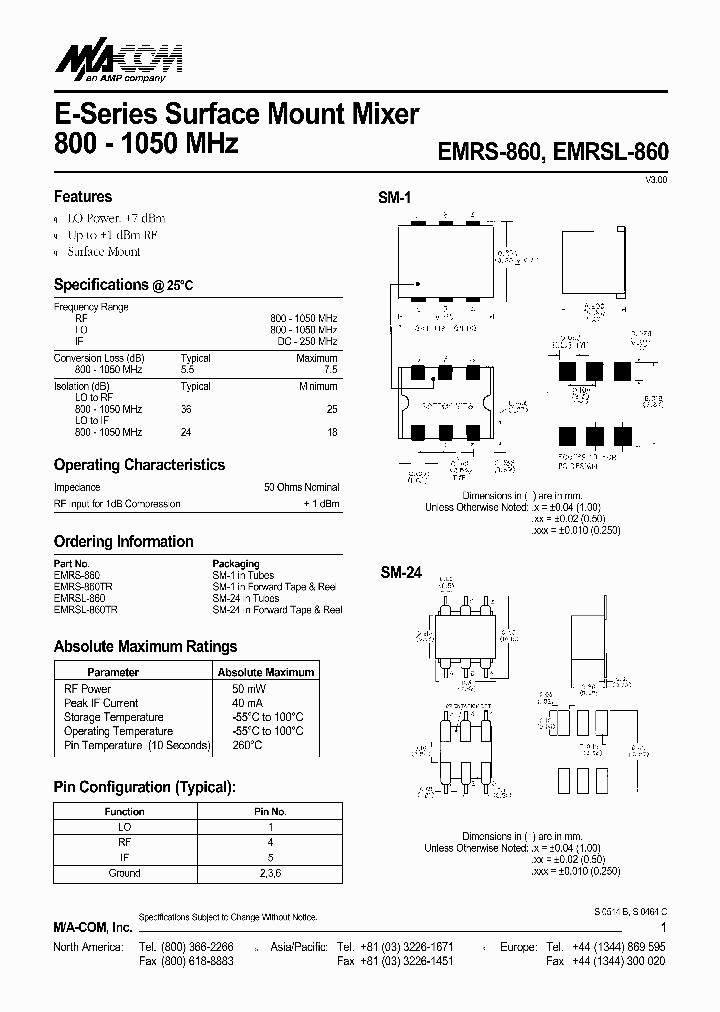 EMRSL-860TR_3407141.PDF Datasheet