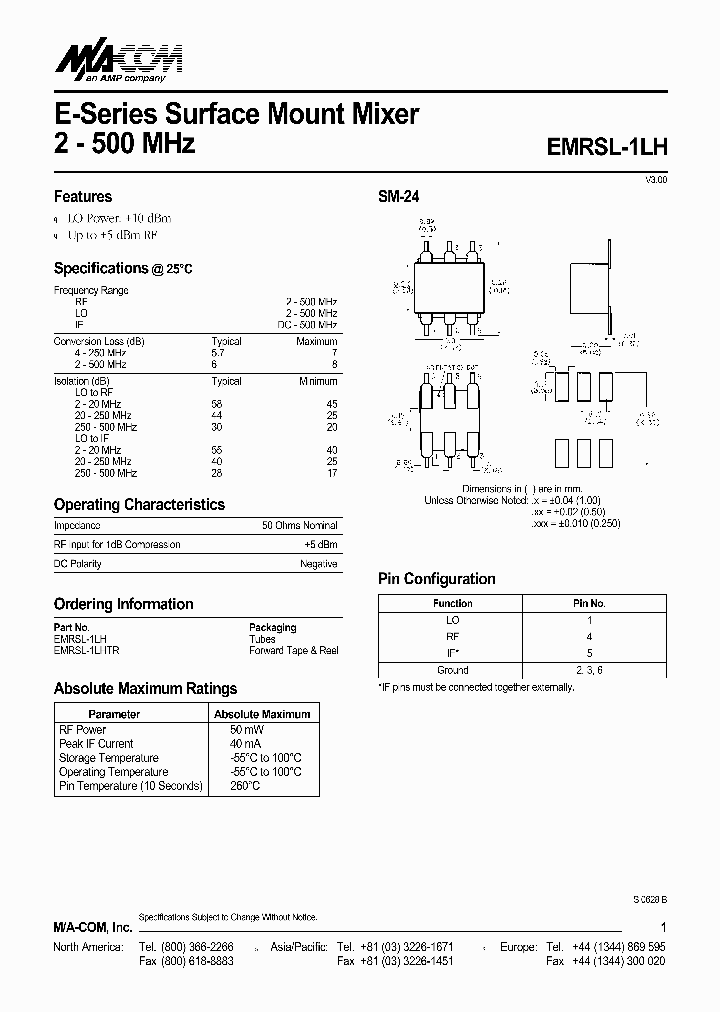 EMRSL-1LHTR_3407073.PDF Datasheet