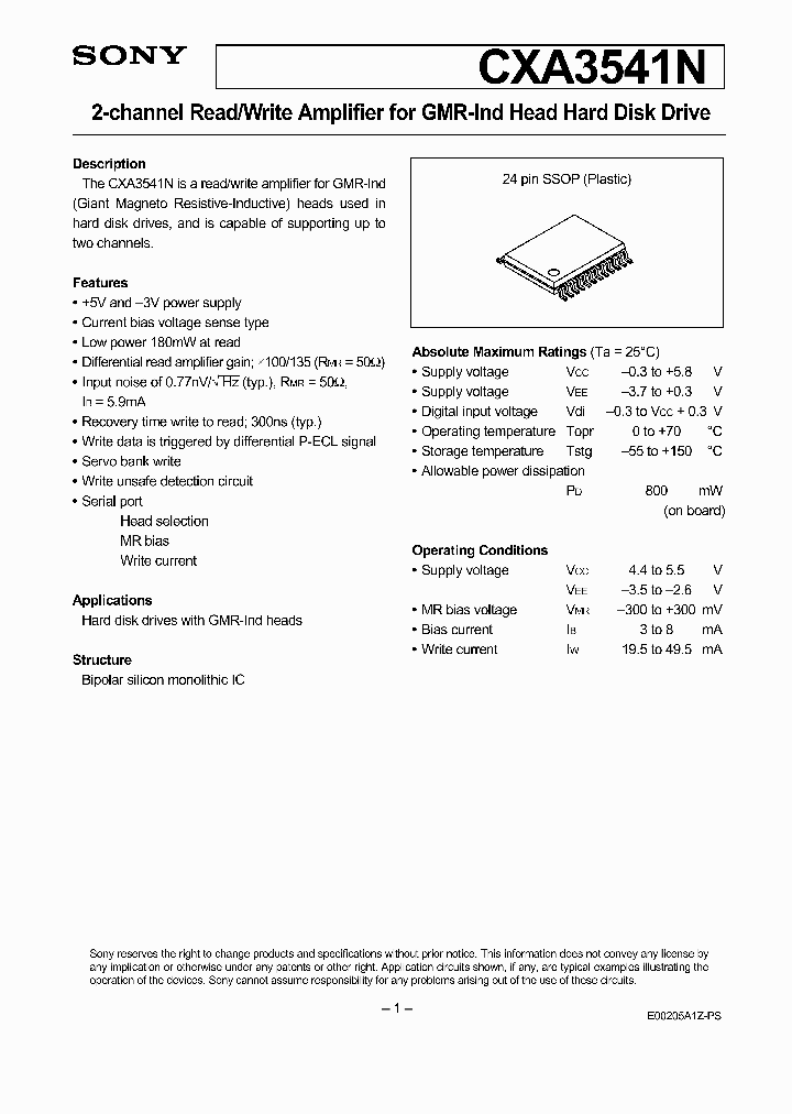 CXA3541N_3407417.PDF Datasheet