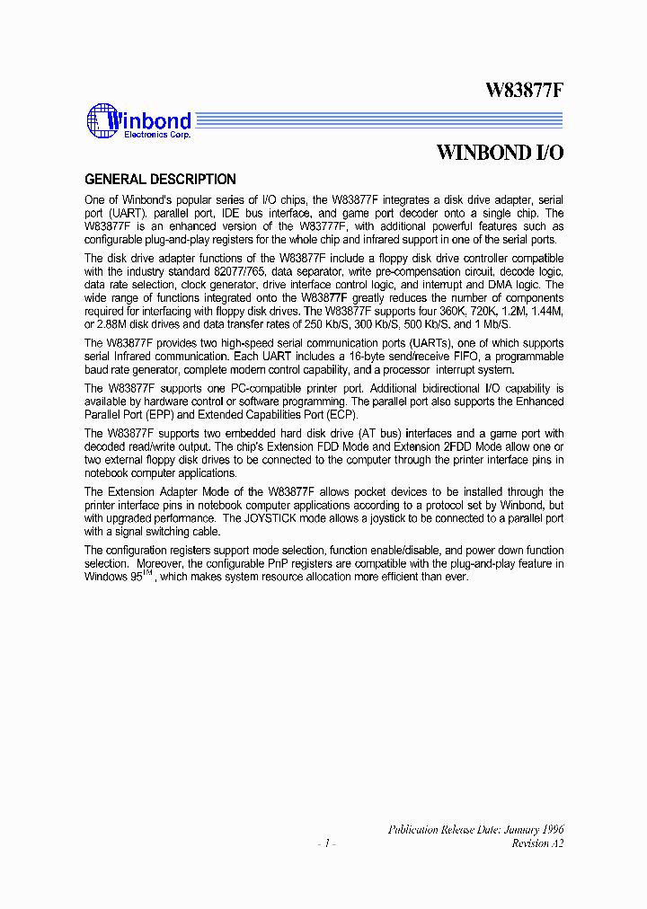 W83877_3409638.PDF Datasheet