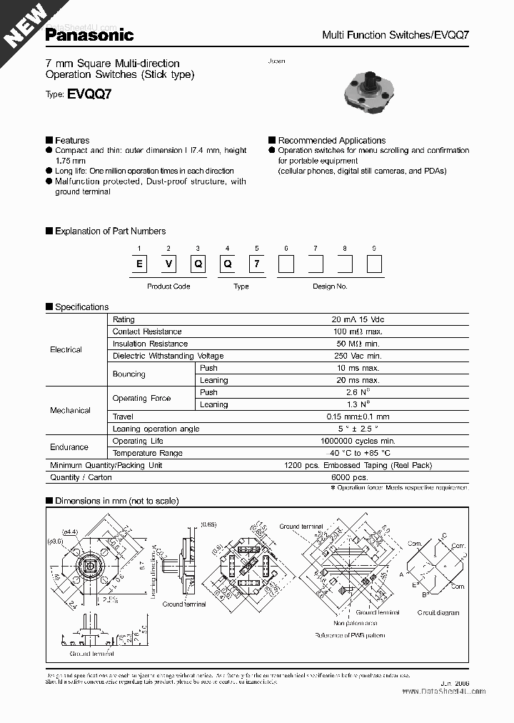 EVQQ7_3410416.PDF Datasheet