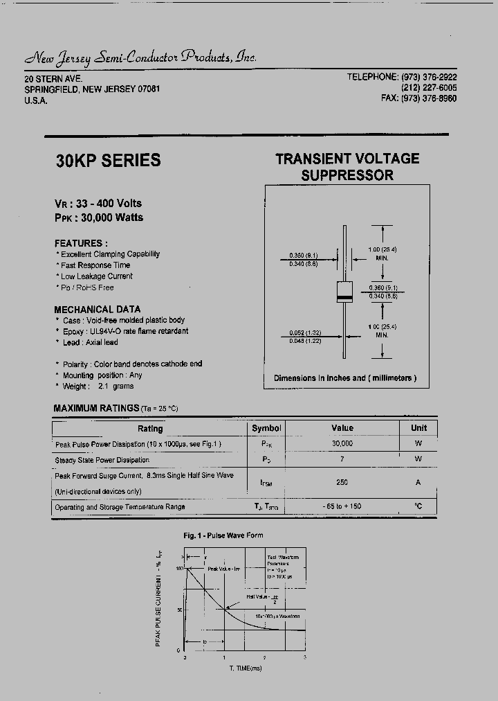 30KP40C30KP40C_3411881.PDF Datasheet