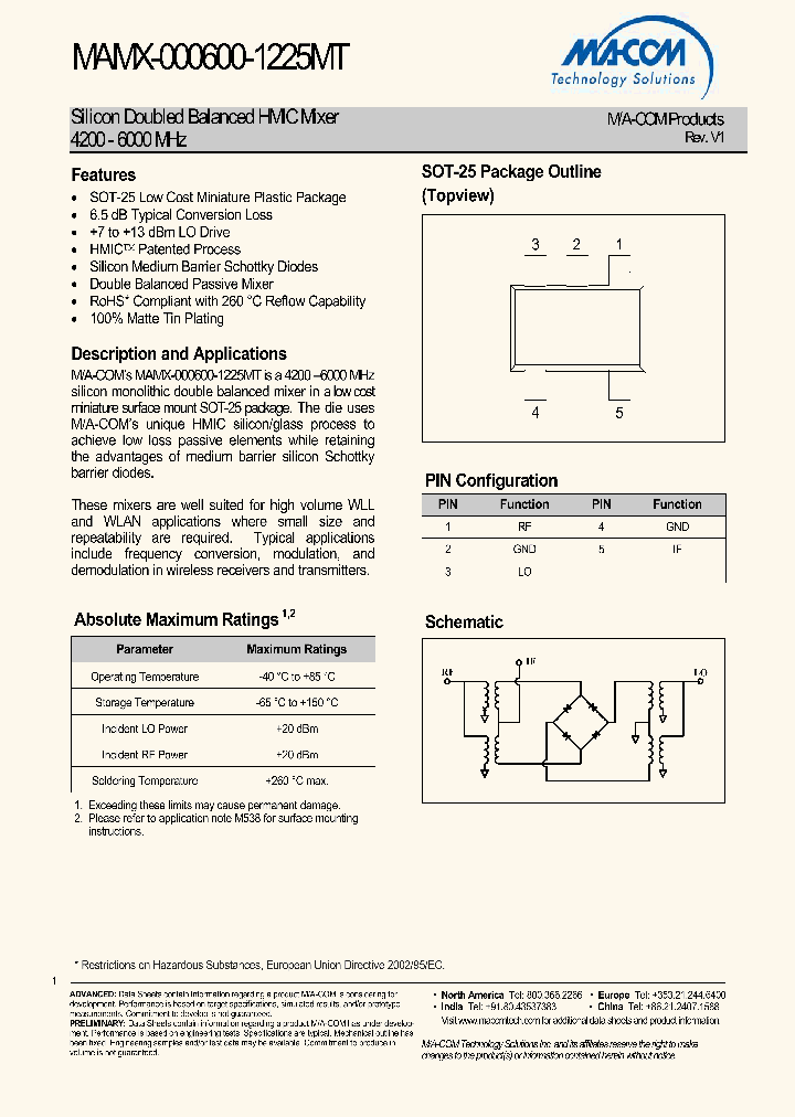 MAMX-000600-1225MT_3414712.PDF Datasheet