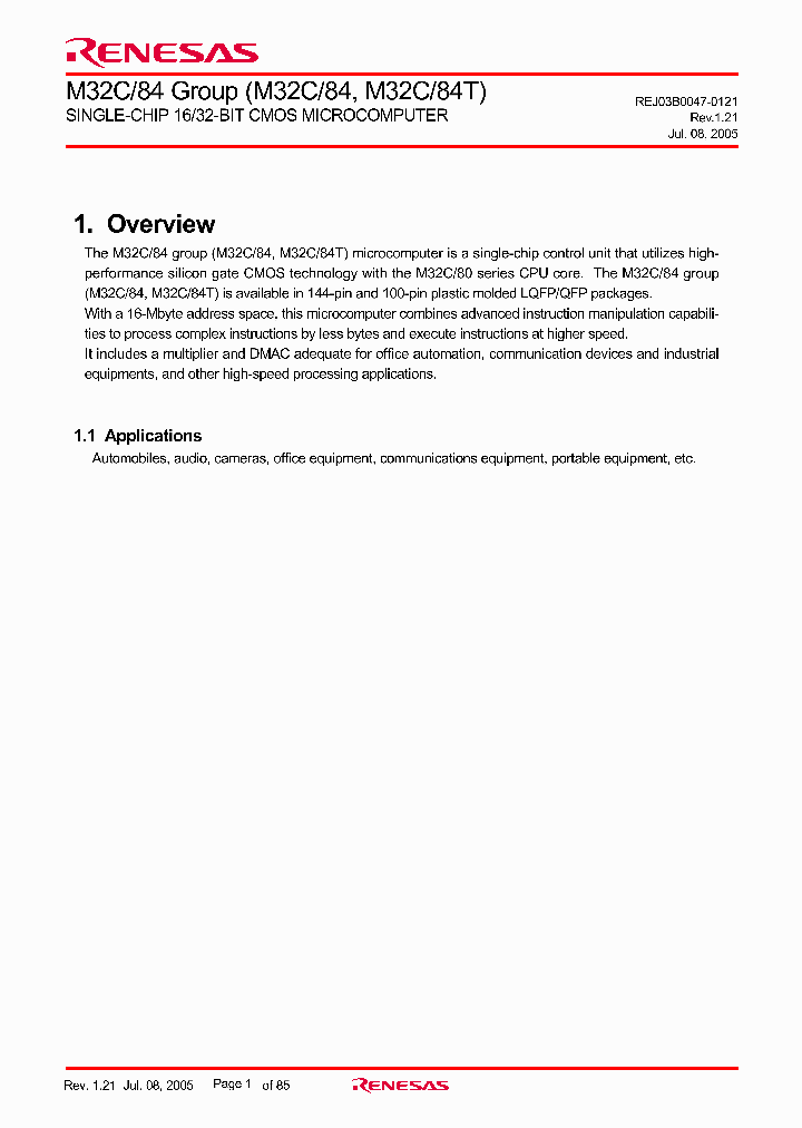 M30843MW-XXXGP_3413971.PDF Datasheet